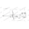 Image de Amortisseur G9608 Monroe Monroe G9608 Lancia;Opel;Peugeot