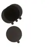Image de Set de 4 protèges table induction - - Noir - Plastique