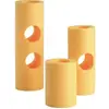 Image de Lot de 14 Connecteurs pour 1 à 2 frites aquatiques Comfy Jaune 10 cm M600195