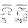 Image de Courroie De Distribution 5368xs Gates Gates 5368xs Lada;Opel;Vauxhall