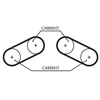 Image de Courroie De Distribution 5526xs Gates Gates 5526xs Land Rover;Mg;Rover