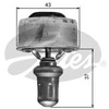Image de Thermostat D'Eau Th01489 Gates Gates Th01489 Dacia;Renault;Volvo
