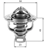 Image de Thermostat D'Eau Th04082 Gates Gates Th04082 Infiniti;Nissan