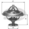 Image de Thermostat D'Eau Th09180g1 Gates Gates Th09180g1 Bmw;Land Rover;Volkswagen