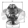 Image de Thermostat D'Eau Th12588g1 Gates Gates Th12588g1 Ford;Mazda;Volkswagen