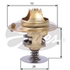 Image de Thermostat D'Eau Th14178g1 Gates Gates Th14178g1 Honda;Rover
