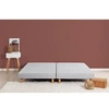 Image de Rakenne Sommiers tapissiers a lattes 2x80x200 - Bois massif gris + pieds