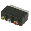 Image de Valueline - Adaptateur audio/vidéo - vidéo / audio composite - RCA femelle pour SCART mâle - noir
