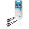 Image de Câble audio 4xRCA mâle/mâle - 2m - Gris#
