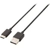 Image de Valueline - Câble USB - USB (M) pour 24 pin USB-C (M) - USB 2.0 - 1 m - noir