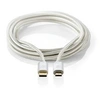 Image de - Câble USB - 24 pin USB-C (M) pour Micro-USB de type B (M) - USB 2.0 - 2 m - aluminium