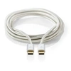 Image de - Câble USB - 24 pin USB-C (M) pour 24 pin USB-C (M) - USB 3.1 Gen 1 - 2 m - rond - aluminium