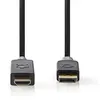 Image de - Câble adaptateur - DisplayPort mâle pour HDMI mâle - 2 m - anthracite - rond