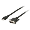 Image de - Câble adaptateur - HDMI mâle pour DVI-D mâle - 3 m - noir - rond
