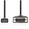 Image de - Câble adaptateur - HDMI mâle pour DVI-D mâle - 5 m - noir - rond
