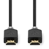 Image de - Câble HDMI avec Ethernet - HDMI mâle pour HDMI mâle - 1 m - blindé - anthracite - rond