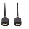 Image de - Câble HDMI avec Ethernet - HDMI mâle pour HDMI mâle - 3 m - blindé - anthracite - rond