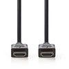 Image de - High speed - câble HDMI avec Ethernet - HDMI mâle pour HDMI mâle - 7.5 m - noir - rond, support 4K