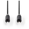 Image de Câble audio optique toslink mâle - toslink mâle 2,0 m anthracite