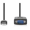 Image de - Adaptateur USB - USB (M) pour DB-9 (M) - 90 cm - noir