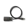 Image de Câble Noir AD-USB-SERIAL-DB9 mâle - USB#