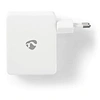 Image de WCHAU481AWT Chargeur Mural 4.8 A 4 Sorties USB-A Blanc