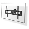 Image de TVWM1450BK - Support - pleine action - pour TV - acier - noir - Taille d'écran : 37"-70" - montable sur mur