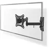 Image de TVWM1510BK - Support - pleine action - pour TV - acier - noir - Taille d'écran : 13"-27" - montable sur mur
