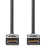 Image de - Câble HDMI avec Ethernet - HDMI mâle droit pour HDMI mâle droit - 50 cm - noir - rond