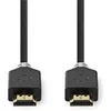 Image de - Câble HDMI avec Ethernet - HDMI mâle droit pour HDMI mâle droit - 50 cm - anthracite - rond