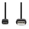 Image de - Câble USB - USB (M) pour Micro-USB Type B (M) - USB 2.0 - 5 m - rond - noir