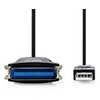 Image de - Câble d'imprimante - USB (M) pour Centronics 36 broches (M) - 2 m - noir