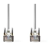 Image de - Câble réseau - RJ-45 (M) pour RJ-45 (M) - 5 m - SF/UTP - CAT 5e - moulé, rond - gris
