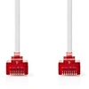 Image de - Câble réseau - RJ-45 (M) pour RJ-45 (M) - 3 m - UTP - CAT 6 - moulé, plat - blanc