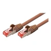 Image de - Câble réseau - RJ-45 (M) pour RJ-45 (M) - 10 m - SFTP - CAT 6 - moulé, rond - brun