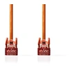 Image de - Câble réseau - RJ-45 (M) pour RJ-45 (M) - 15 cm - SFTP - CAT 6 - moulé, rond - orange
