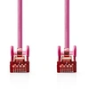 Image de - Câble réseau - RJ-45 (M) pour RJ-45 (M) - 15 m - SFTP - CAT 6 - moulé, rond - rose