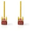 Image de - Câble réseau - RJ-45 (M) pour RJ-45 (M) - 2 m - SFTP - CAT 6 - moulé, rond - jaune