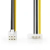 Image de Câble d'alimentation interne | | CCGP74060VA015 |Noir / Jaune