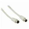 Image de Câble coaxial 90 db cei (coaxial) mâle - cei (coaxial) femelle 25 m blanc