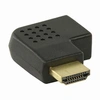 Image de CVGP34904BK Adaptateur HDMI Connecteur HDMI - HDMI Femelle Coudé vers la Droite Noir