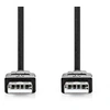 Image de - Câble USB - USB (M) pour USB (M) - USB 2.0 - 2 m - rond - noir