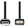 Image de - Rallonge de câble USB - USB (M) pour USB (F) - USB 2.0 - 2 m - rond - noir