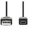 Image de - Câble USB - USB (M) pour mini USB type B (M) - USB 2.0 - 2 m - noir