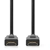 Image de High Speed - Câble HDMI avec Ethernet - HDMI mâle droit pour HDMI mâle droit - 2 m - noir - support 1080p