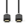 Image de - Câble HDMI - HDMI mâle droit pour HDMI mâle droit - 2 m - anthracite - rond, support 4K