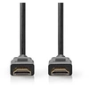 Image de - Câble HDMI - HDMI mâle droit pour HDMI mâle droit - 1 m - noir - rond, support 4K