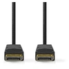Image de - Câble DisplayPort - DisplayPort (M) droit pour DisplayPort (M) droit - DisplayPort 1.4 - 2 m - moulé, rond, support 8K - noir