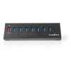 Image de UHUBUP3810BK - Concentrateur (hub) - 7 x SuperSpeed USB 3.0 + 1 x USB 3.0 SuperSpeed (charge) - de bureau
