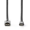 Image de Câble HDMI Haute Vitesse avec ethernet | | CVTB34500GY20 |Gris Métal Gun / Anthracite